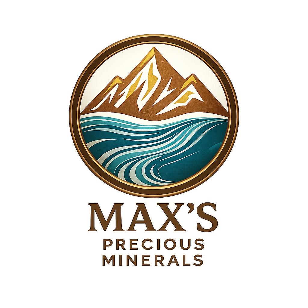 Max's Precious Minerals Logo